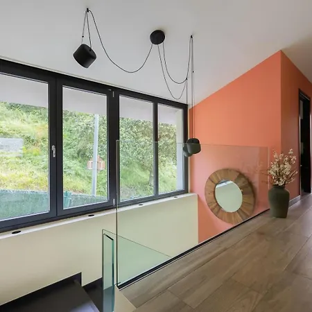 House With Pool And Panoramic View Of 別荘 *