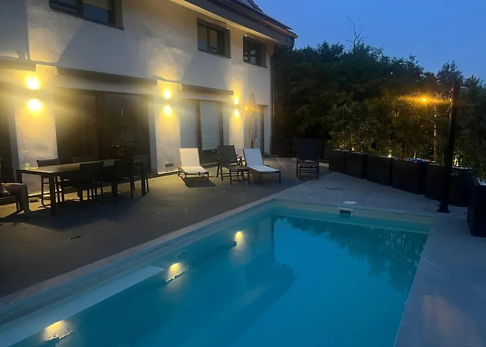 House With Pool And Panoramic View Of בית נופש *